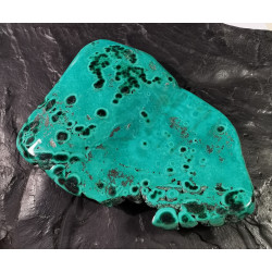 Malachite - pièce unique 3 - 4ème chakra de Catalogue pierres et cristaux