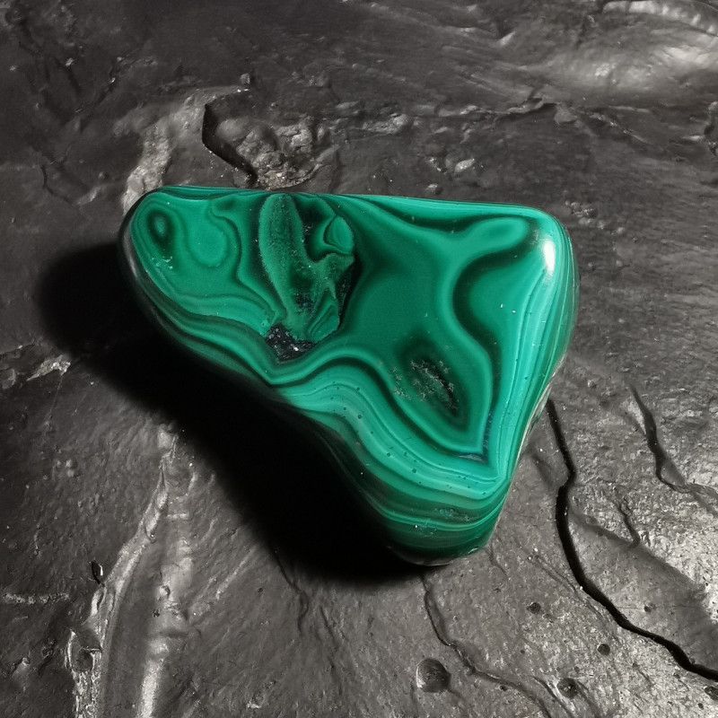 Malachite - pièce unique 5 - 4ème chakra de Catalogue pierres et cristaux