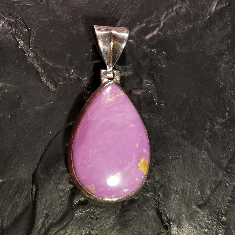 Phosphosidérite - pendentif monté en argent 3 de Catalogue pierres et cristaux