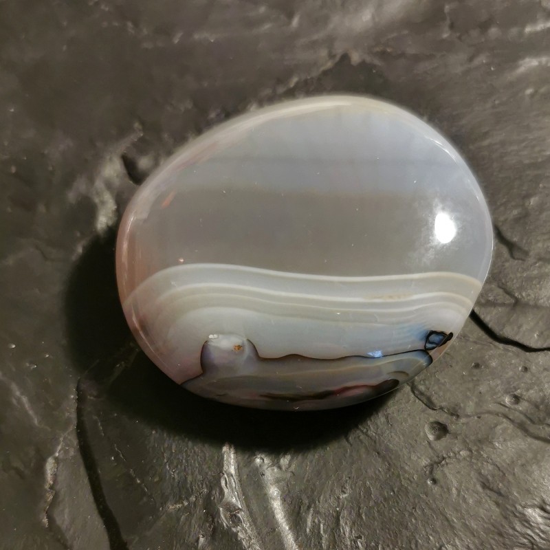 Agate - pièce unique 6 - 2e chakra de Catalogue pierres et cristaux