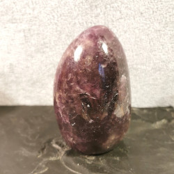 Lépidolite - pièce a poser 2 - 7ème chakra de Catalogue pierres et cristaux