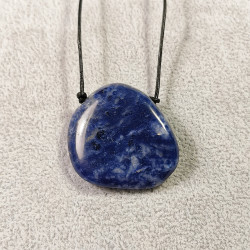 Sodalite - pendentif pièce unique 5 - 6è chakra de Catalogue pierres et cristaux