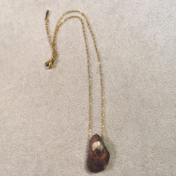 Purpurite - pendentif pièce unique 2 - 7ème chakra de Catalogue pierres et cristaux