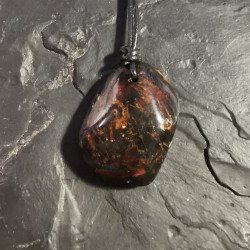 Ambre du Mexique - pendentif pièce unique 2 de Catalogue pierres et cristaux