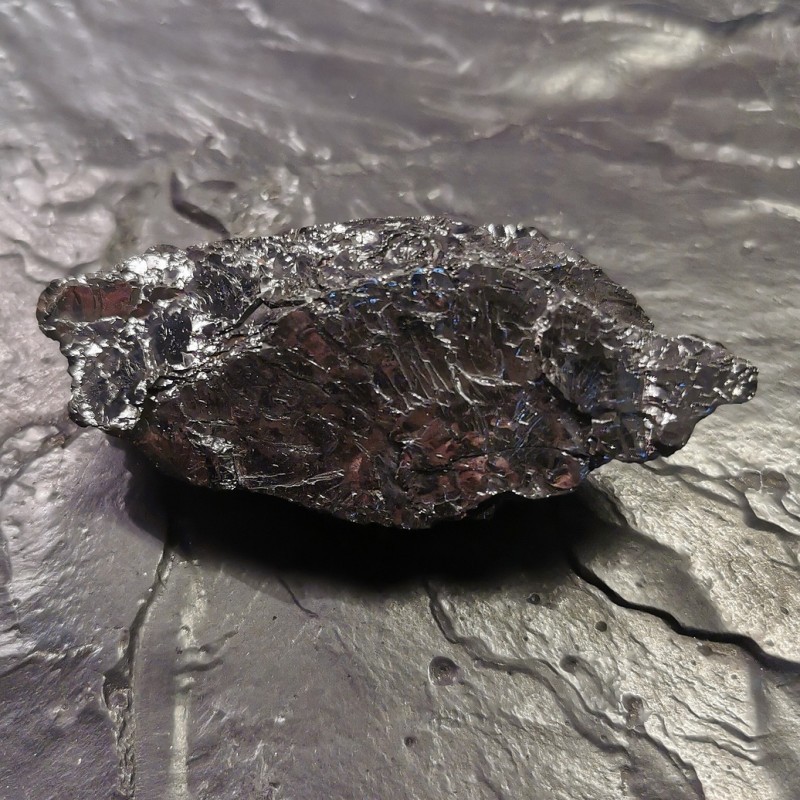 Pièce de shungite naturelle qualité argent 32gr