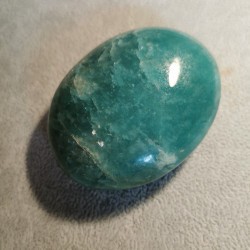 Amazonite - galet - pièce unique 1 - chakra turquoise de Catalogue pierres et cristaux