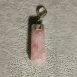 Calcite rose - pendentif...