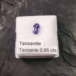 Tanzanite - gemme 0.85 ct - pièce unique 1 - 6e chakra de Catalogue pierres et cristaux