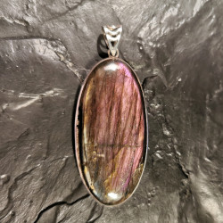 Labradorite - pendentif monté en argent 2 de Catalogue pierres et cristaux