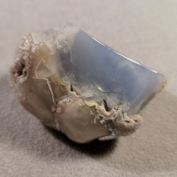 Calcédoine bleue - pièce unique 3 - 5e chakra