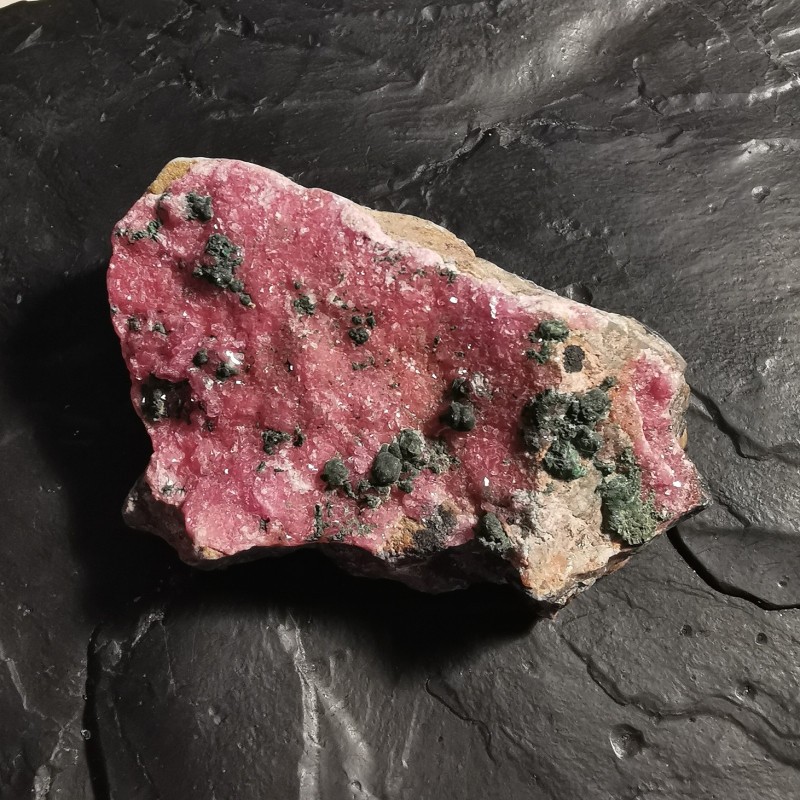 Cobaltocalcite - pièce unique 1 - chakra magenta de Catalogue pierres et cristaux