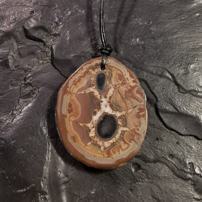 Septaria - Pendentif piéce unique 1 de Catalogue pierres et cristaux