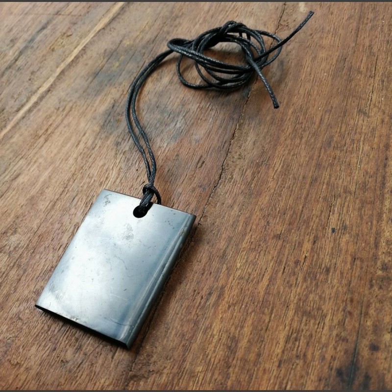 Pendentif de shungite rectangle de Catalogue Shungite