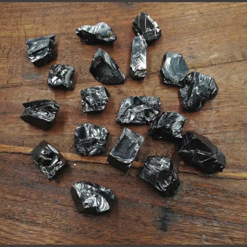 Shungite naturelle, qualité argent S de Catalogue Shungite