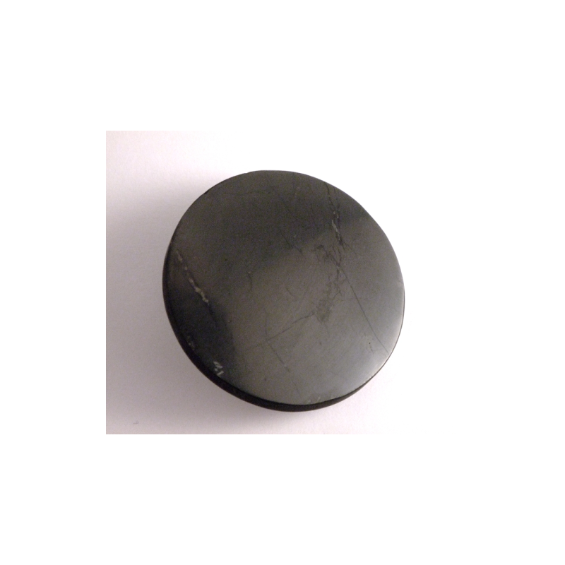 Plaque de shungite ronde adhésive pour ordinateurs de Catalogue Shungite