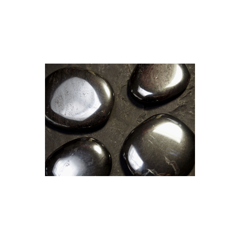 Hématite - pierre plate - 1er chakra de Catalogue pierres et cristaux