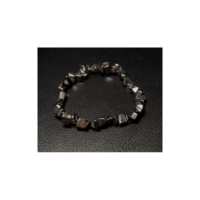 Hématite - Bracelet baroque - 1er chakra de Bracelets