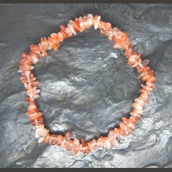 Pierre de soleil - qualité extra - Bracelet baroque - 2e chakra de Bracelets