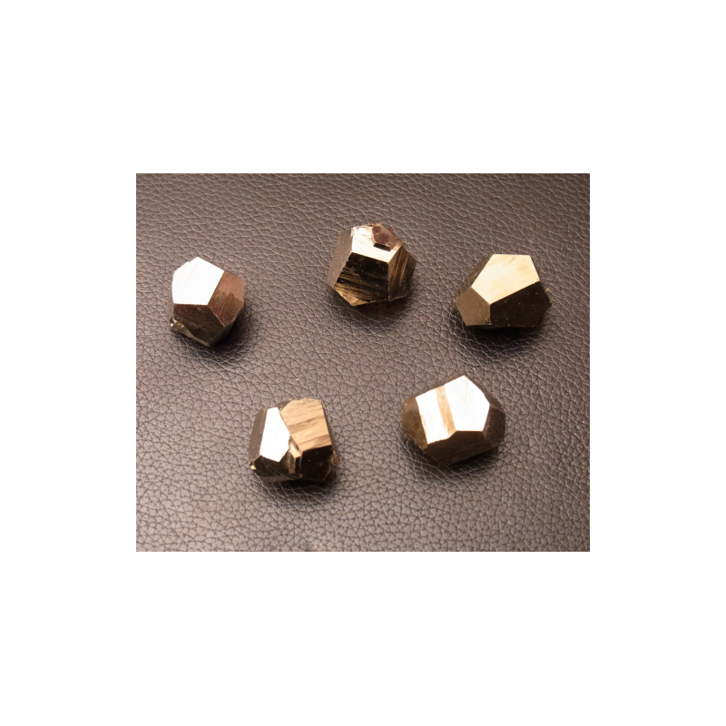 Pyrite - Dodécaèdre naturel - 3e chakra de Catalogue pierres et cristaux