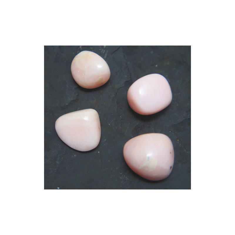 Manganocalcite - pierre roulée - 4ème chakra de Catalogue pierres et cristaux