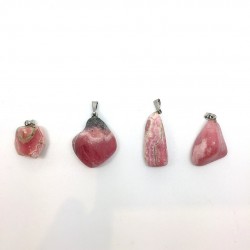 Rhodochrosite - pendentif bélière - 4e chakra de Catalogue pierres et cristaux