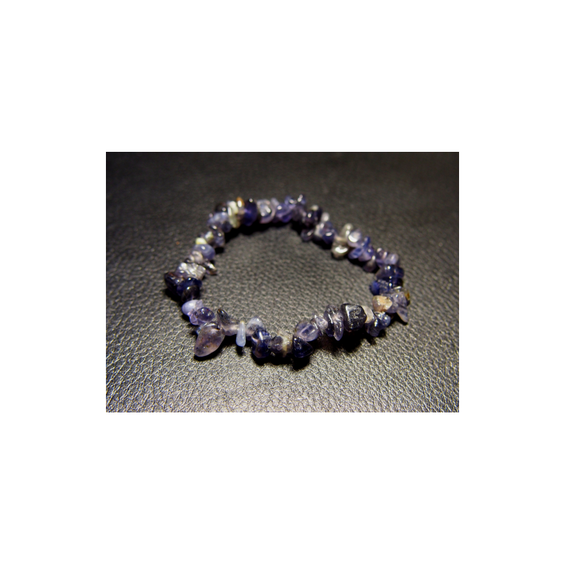 Iolite - Bracelet baroque - 5e chakra de Bracelets
