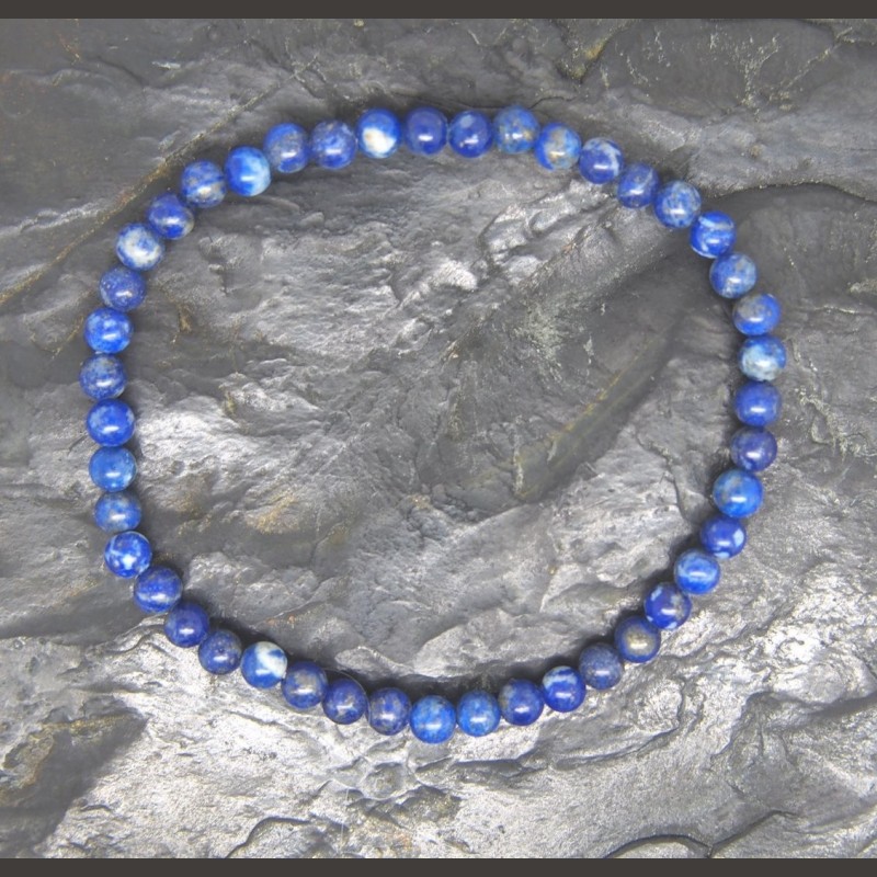 Lapis lazuli - Bracelet petites perles - 6 chakra de Bracelets