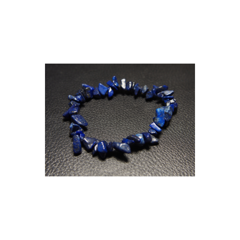 Lapis lazuli - Bracelet baroque - 6e chakra de Bracelets