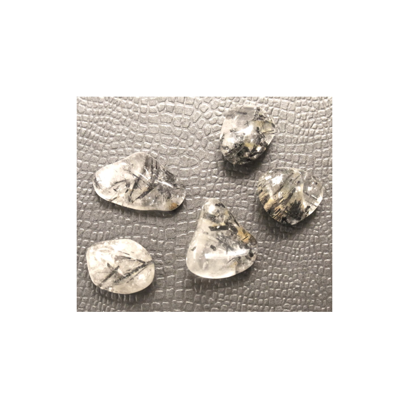 Quartz tourmaliné - 6e chakra + 1er de Catalogue pierres et cristaux