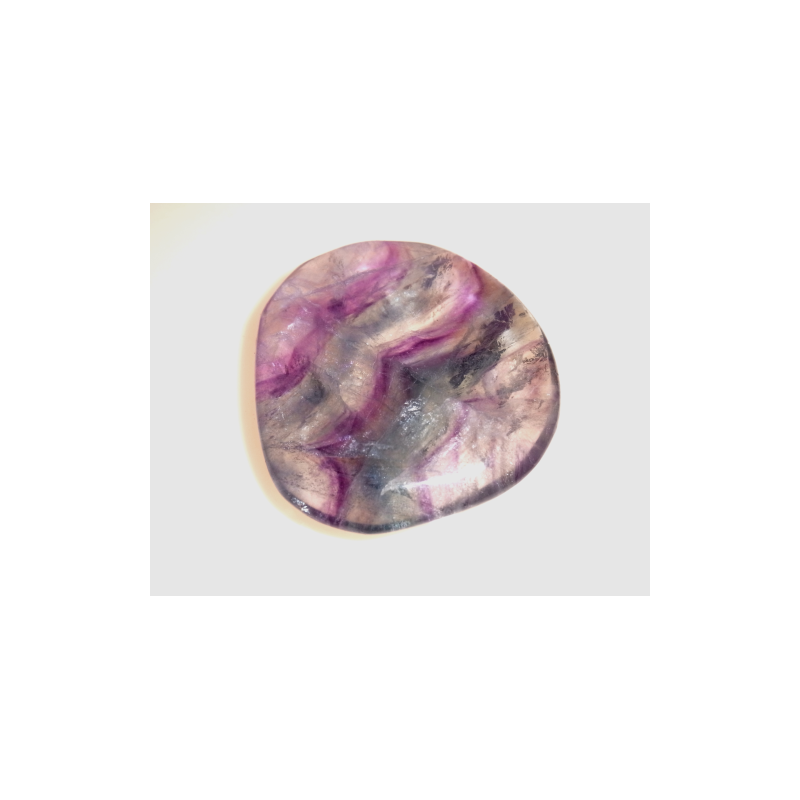 Fluorite - pierre plate - 6e chakra de Catalogue pierres et cristaux