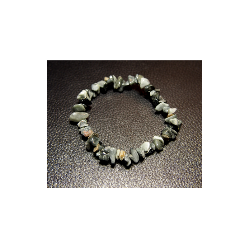 Quartz Oeil de chat - Bracelet baroque - 6e chakra de Bracelets