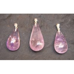 Pendentif en améthyste - 7e chakra de Catalogue pierres et cristaux
