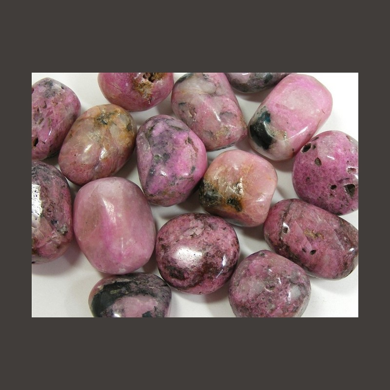 Cobaltocalcite pierre roulée - chakra magenta de Pierres du chakra magenta