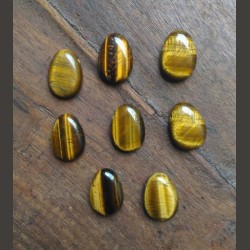 Œil de tigre - pendentif - 3è chakra de Pierres du 3ème chakra