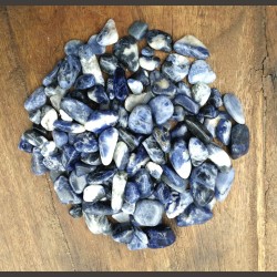 Sodalite - Gravillons - 6ème chakra de Catalogue pierres et cristaux