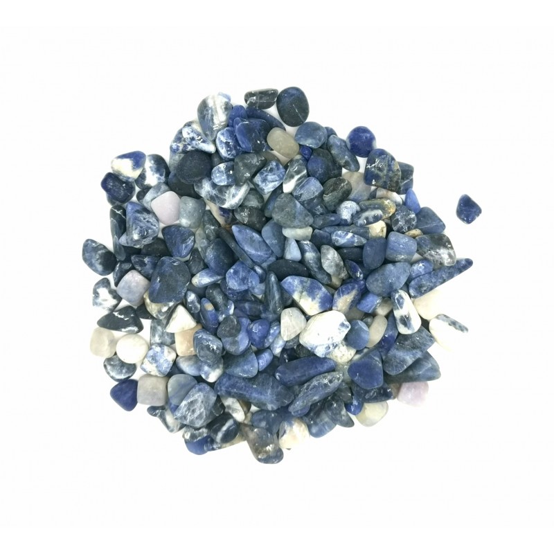 Sodalite - Gravillons - 6ème chakra de Catalogue pierres et cristaux