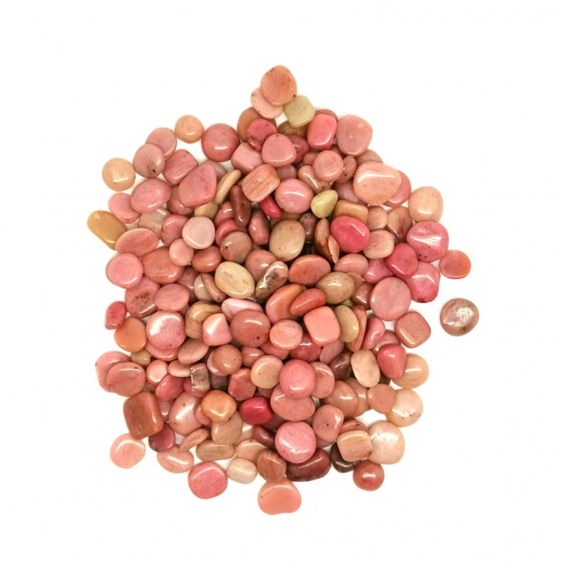 Rhodonite - gravillons - 4e chakra de Catalogue pierres et cristaux
