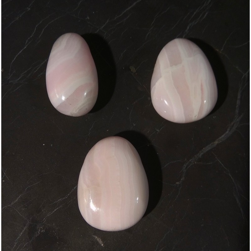 Manganocalcite - Pendentif percé - 4e chakra de Catalogue pierres et cristaux